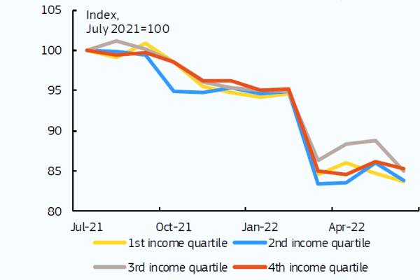The impact of inflation on consumers’ financial situation